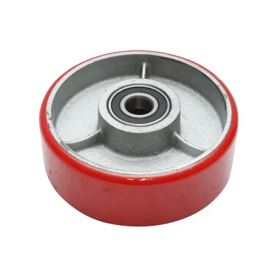 Roata silicon pentru transpalet 150x50mm - imagine 2