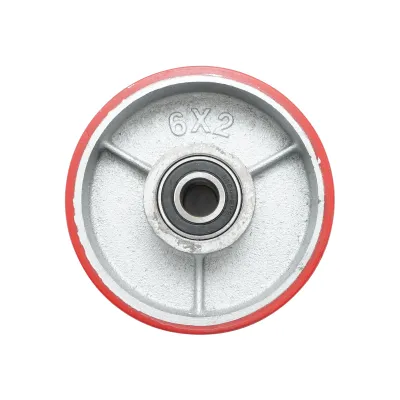 Roata silicon pentru transpalet 150x50mm - imagine 3