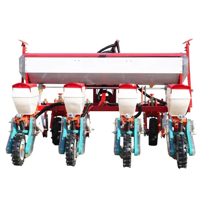 Semanatoare porumb 4 sector cu exhaustor Konig Traktoren - imagine 2