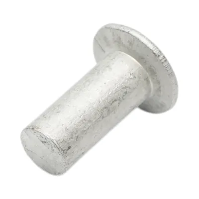 Nit aluminiu solid 24.6x10, diametru cap 18mm - imagine 2