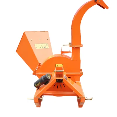 Tocator crengi cu angrenare priza putere tractor PTO, putere necesara 18-50CP, grosime maxima 100mm, buncar 400x420x600mm - imagine 3