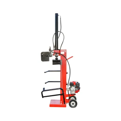 Despicator lemne vertical cu motor pe benzina 196CC, putere despicare 14T, bustean 1040x400mm Breckner Germany - imagine 5