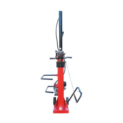 Despicator lemne vertical cu motor pe benzina 196CC, putere despicare 14T, bustean 1040x400mm Breckner Germany - imagine 6
