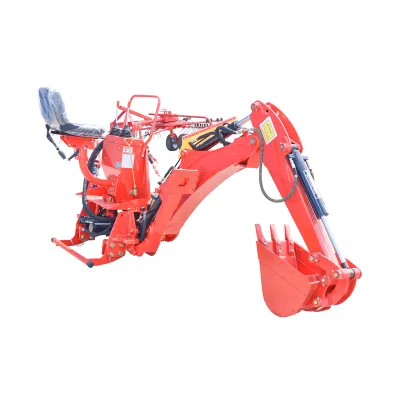 Brat excavator pentru tractor 25-50CP rotatie 180 grade, adancime excavare 2.2m 570Kg Breckner Germany - imagine 5
