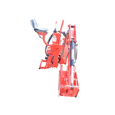Brat excavator pentru tractor 25-50CP rotatie 180 grade, adancime excavare 2.2m 570Kg Breckner Germany - imagine 6