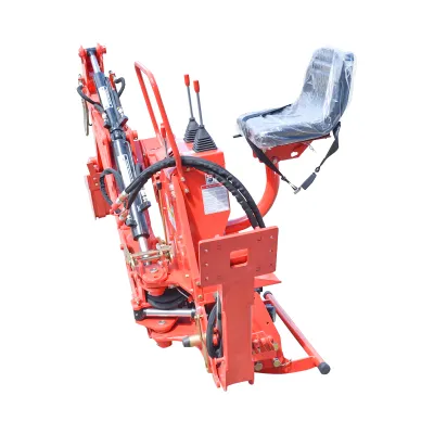 Brat excavator pentru tractor 25-50CP rotatie 180 grade, adancime excavare 2.2m 570Kg Breckner Germany - imagine 7