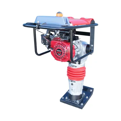 Mai compactor HCR80 cu suprafata de lucru 280x300mm, motor pe benzina Honda 7CP, 55Nm 85Kg Thor - imagine 6