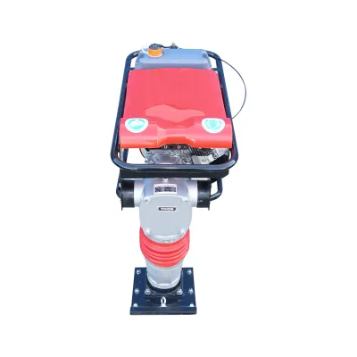 Mai compactor HCR80 cu suprafata de lucru 280x300mm, motor pe benzina Honda 7CP, 55Nm 85Kg Thor - imagine 2
