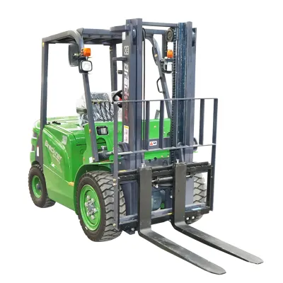 Stivuitor electric 3T duplex 3M cu shaft shift Breckner Germany - imagine 6