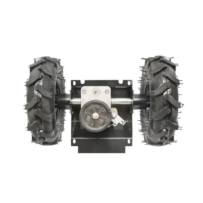 Punte asamblata cu roti pentru motocositoare rotativa DISBP79 Breckner Germany - imagine 3