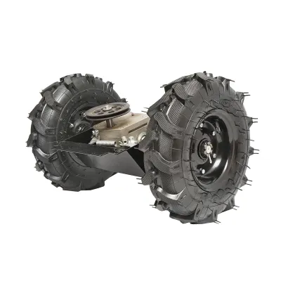 Punte asamblata cu roti pentru motocositoare rotativa DISBP79 Breckner Germany