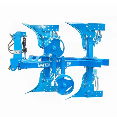 Plug agricol cu 2 trupite si cormane crestate reversibil hidraulic Konig Traktoren - imagine 2