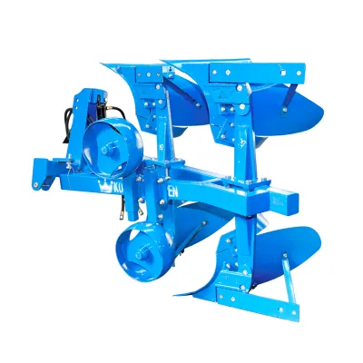 Plug agricol cu 2 trupite si cormane pline reversibil hidraulic Konig Traktoren - imagine 6