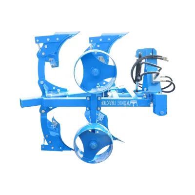 Plug agricol reversibil hidraulic cu 2 trupite, cormane pline Konig Traktoren - imagine 2