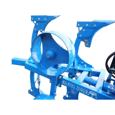 Plug agricol reversibil hidraulic cu 2 trupite, cormane pline Konig Traktoren - imagine 7
