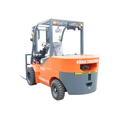 Motostivuitor 2 Tone duplex, lame 1.22m inaltime de ridicare 3m diesel Konig Traktoren - imagine 3