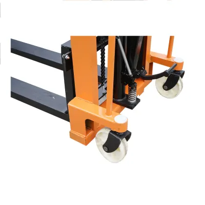 Transpalet manual cu sarcina maxima 500Kg. inaltime maxima 1.6m Breckner Germany - imagine 4