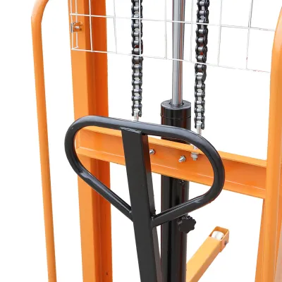 Transpalet manual cu sarcina maxima 500Kg. inaltime maxima 1.6m Breckner Germany - imagine 5