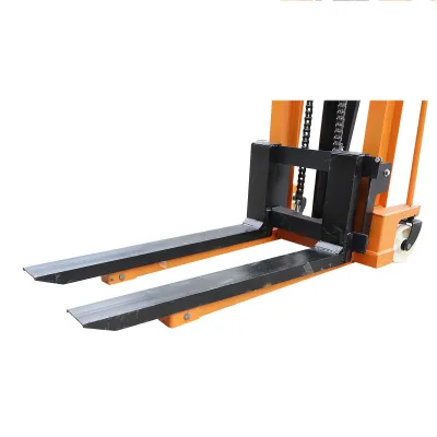Transpalet manual cu sarcina maxima 1T inaltime maxima 1.6m Breckner Germany - imagine 4