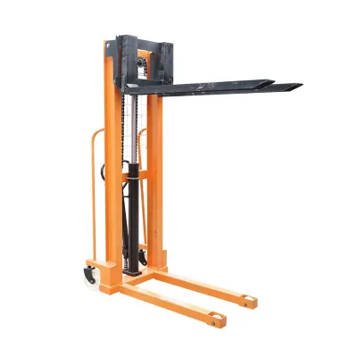Transpalet manual cu sarcina maxima 1T inaltime maxima 1.6m Breckner Germany - imagine 2