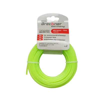 Fir rotund pentru motocoasa 3.5mm x 15m Breckner Germany - imagine 2