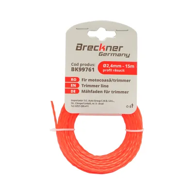 Fir rasucit pentru motocoasa 2.4mmx15m Breckner Germany - imagine 2