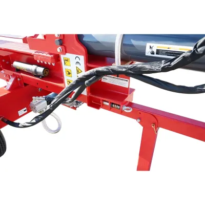 Despicator lemne orizontal/vertical 37T, motor benzina 15CP cu pompa hidraulica 16GPM Breckner Germany - imagine 9