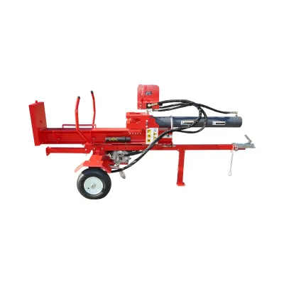 Despicator lemne orizontal/vertical 37T, motor benzina 15CP cu pompa hidraulica 16GPM Breckner Germany - imagine 2