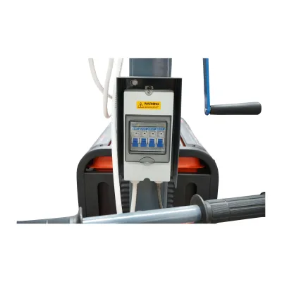 Turn de iluminat LED mobil, telescopic 4x200W 4.5KW inaltime 1800-4800mm cu generator diesel - imagine 5