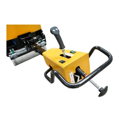 Cilindru compactor 800kg, cu tambur 2x635mm, motor 9CP diesel CF178, pornire electrica sau manuala - imagine 8