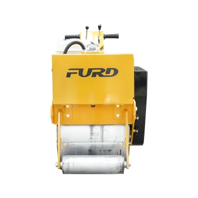 Cilindru compactor 200kg cu tamburi 450mm si motor benzina HONDA GX160 5.5CP, pornire manuala - imagine 5