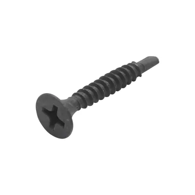 Holsurub rigips autoperforant 3.5x25mm din otel fosfatat cu cap inecat 250buc Breckner Germany - imagine 2