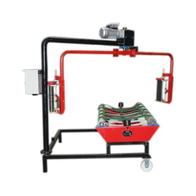 Masina infoliat baloti electrica 1220x805mm cu motor 0.7KW, 230V - imagine 3