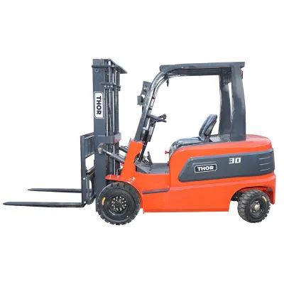 Stivuitor electric 3T duplex 3M,  cu baterie 72V/200Ah cu translatie laterala THOR - imagine 3