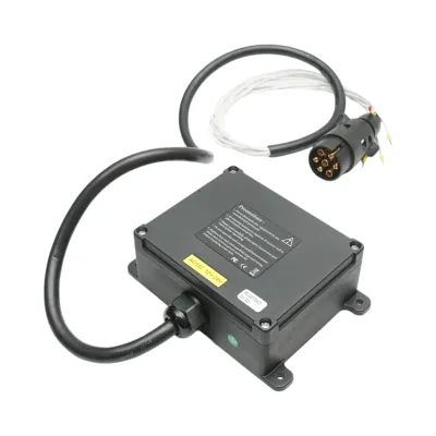 Telecomanda wireless pentru troliu Tractor Forestier cu mecanism de reglarea turatiei motor din telecomanda model A 12V - imagine 3