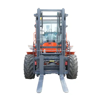 Motostivuitor 3.5T 4x4 OFF ROAD, motor diesel 52CP (38kW), inaltime ridicare 3m, roti 23.5/70-16 THOR - imagine 2