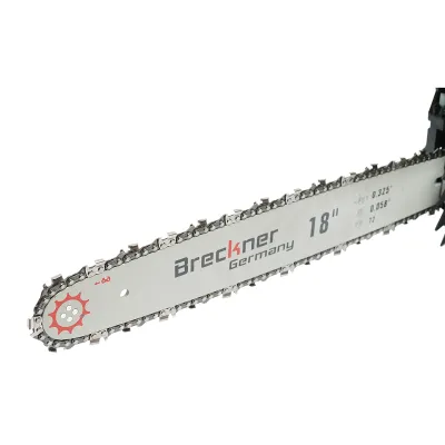 Motofierastrau, drujba 2 timpi, 58cc, 3.3CP, 8500rpm cu lama 18 inch(45cm) Breckner Germany - imagine 8