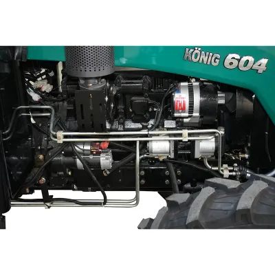 Tractor cu cabina 4x4, 60HP, roti 8.3-20/12.4-28 Konig 604 - imagine 5