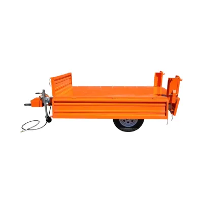 Remorca 1.5T basculabila cu instalatie electrica o singura osie si anvelope 185R14C - imagine 7