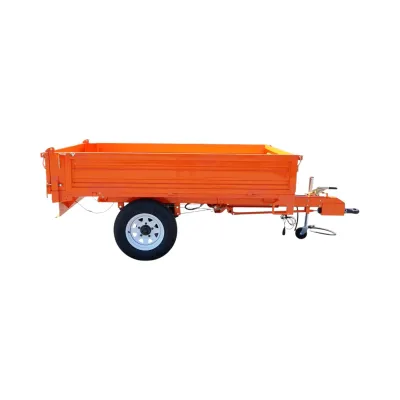 Remorca 1.5T basculabila cu instalatie electrica o singura osie si anvelope 185R14C - imagine 5