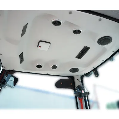 Tractor 4x4 cu cabina 50CP, motor YTO, camere video, roti 6.50-16/11.2-24 KONIG 504 - imagine 15