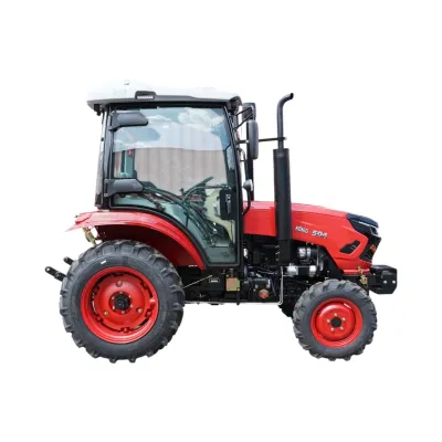 Tractor 4x4 cu cabina 50CP, motor YTO, camere video, roti 6.50-16/11.2-24 KONIG 504 - imagine 4