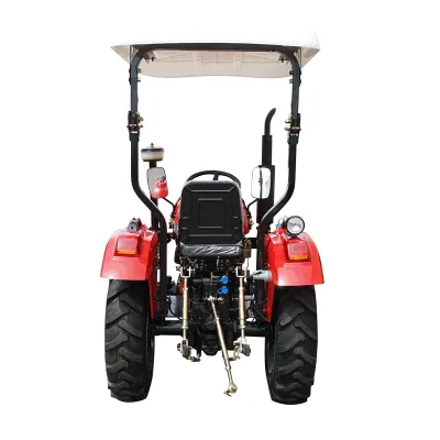 Tractor 25HP 4x4 rosu cu semicabina seria 244 - imagine 4