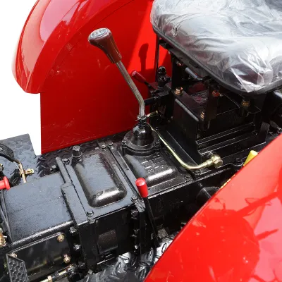 Tractor 25HP 4x4 rosu cu semicabina seria 244 - imagine 12