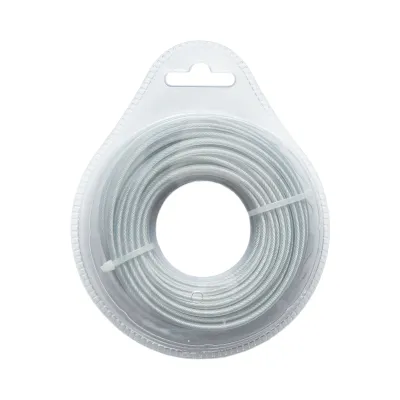 Fir rotund cu insertie metalica pentru motocoasa 2.7mm x 10m Breckner Germany - imagine 5