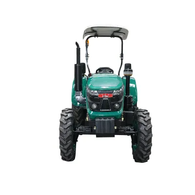 Tractor 80CP 4x4, verde cu semicabina seria 804 - imagine 9