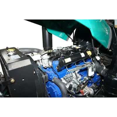 Tractor 80CP 4x4, verde cu semicabina seria 804 - imagine 6