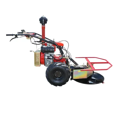 Motocositoare rotativa 950mm cu motor diesel si pornire electrica 1850x880x860mm - imagine 5