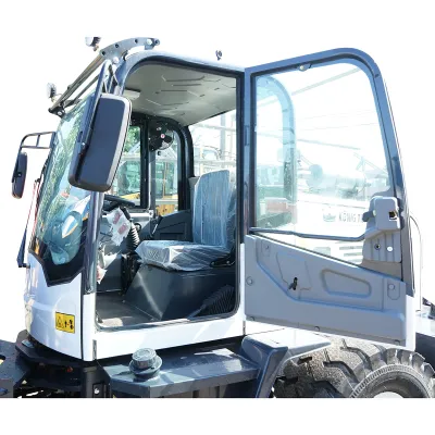 Incarcator frontal WOLA 1.2T, 4x4, 56CP, cupa 0.8m3 KONIG TRAKTOREN - imagine 11