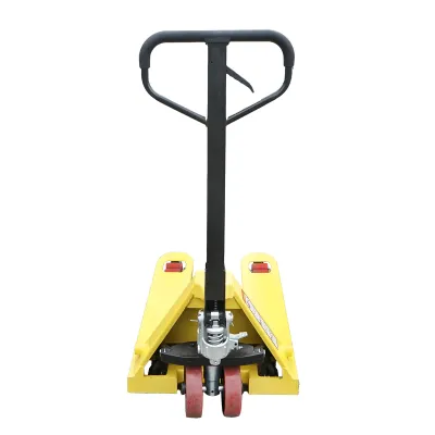 Transpalet manual 2000 Kg cu roata de silicon - imagine 4